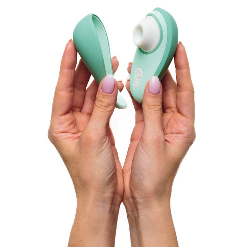 Womanizer Liberty 2 vert - stimulateur clitoridien Pleasure Air Technology compact et étanche