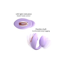 Wonderlover mauve Love to Love – double stimulateur télécommandé
