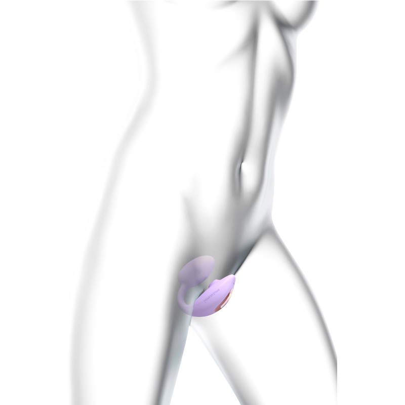 Wonderlover mauve Love to Love – double stimulateur télécommandé