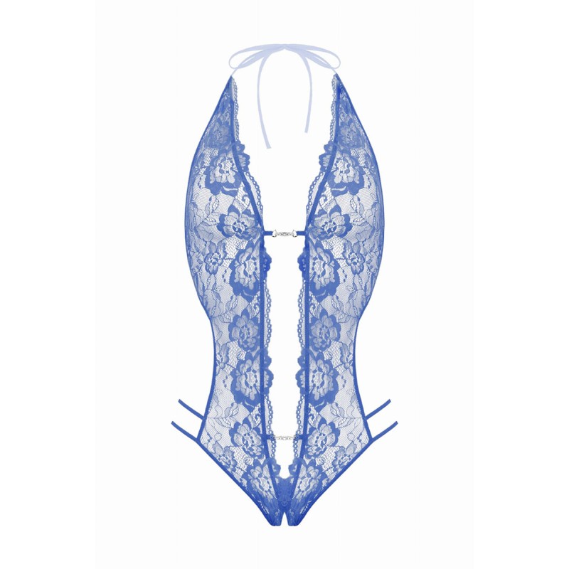 Body string ouvert Renee bleu - Christine