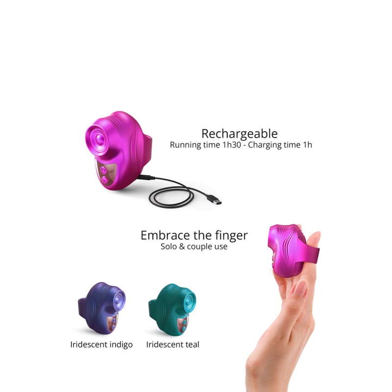 Kisscool Love to Love – stimulateur clitoridien 10 modes tapping