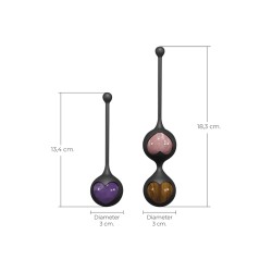 Coffret boules Geisha Harmony Stones Adrien Lastic 6 pierres