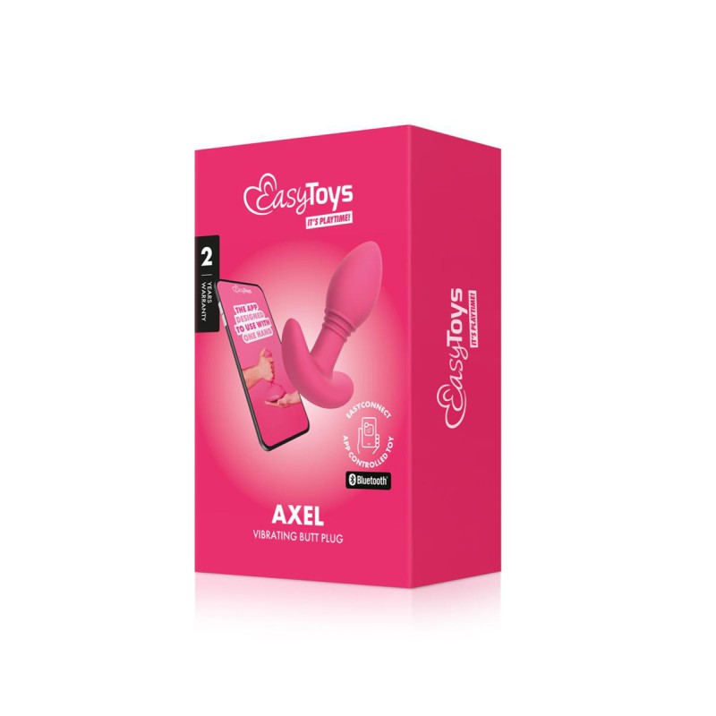 Plug anal vibrant connecté Axel - EasyConnect