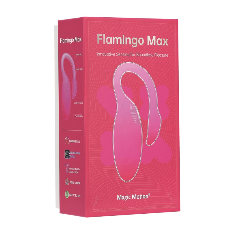 Stimulateur connecté Flamingo Max rose - Magic Motion