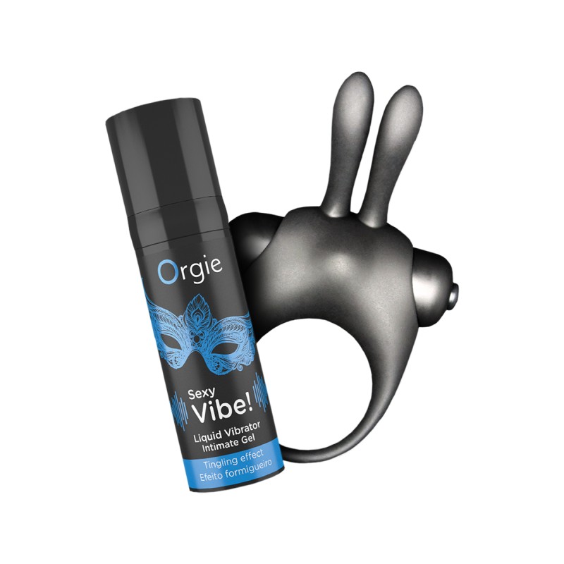 Kit plaisir vibrant Vibe! Bunny - Orgie