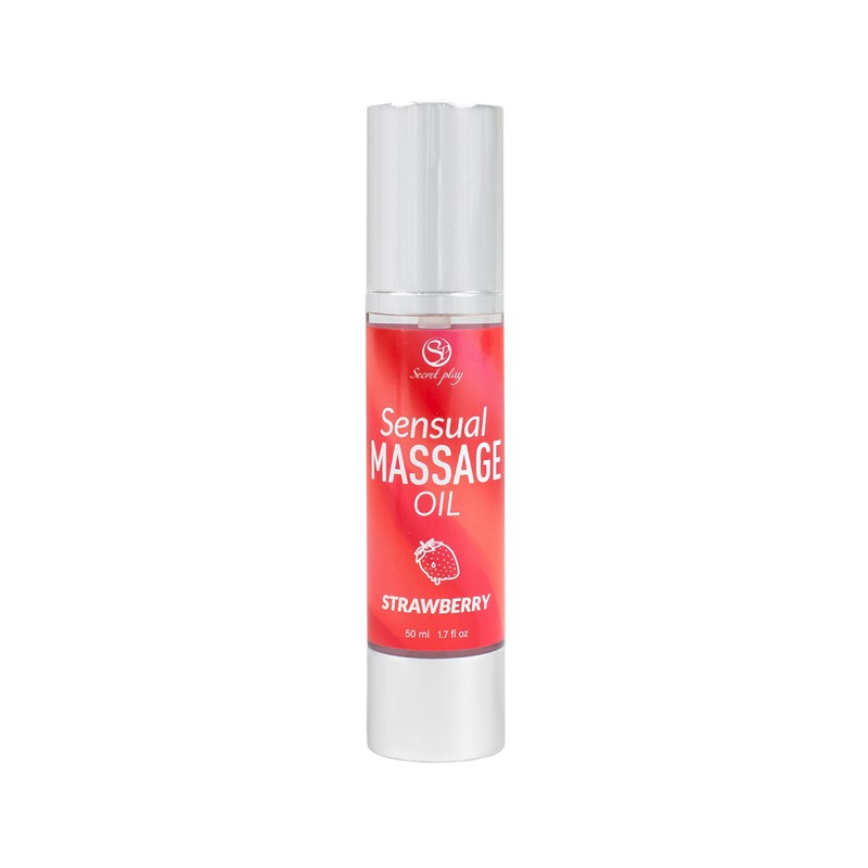 Huile de massage Fraise - Secret Play