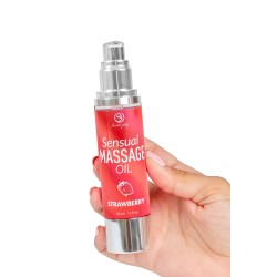 Huile de massage Fraise - Secret Play