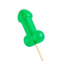 Présentoir de 40 sucettes pénis à la menthe avec effet rafraichissant