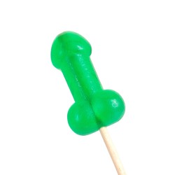 Sucette pénis à la menthe avec effet rafraichissant