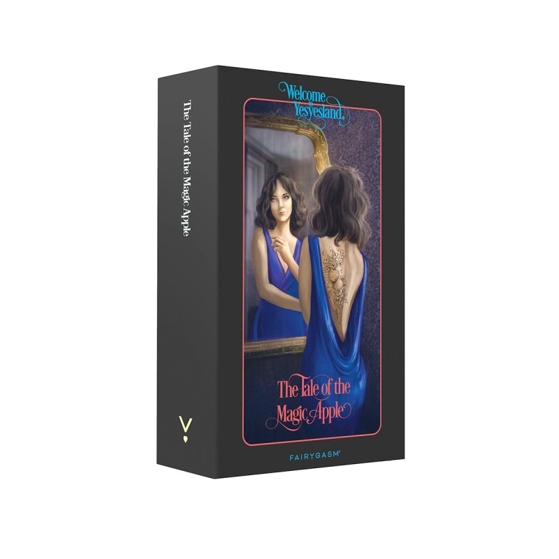 Applust Fairygasm – mini vibromasseur rechargeable 10 modes bleu