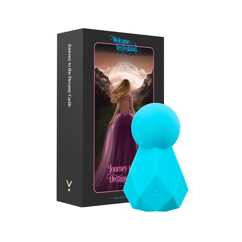 BlissKey mini vibromasseur rechargeable bleu Fairygasm