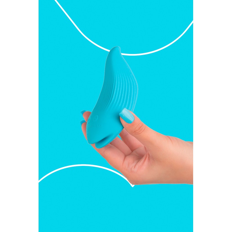 DelightfulWave mini vibro rechargeable bleu – FairyGasm