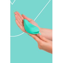 Vibromasseur DelightfulWave rechargeable vert Fairygasm - 10 modes