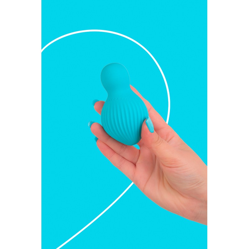 FairyGasm EnchantedDesire mini vibro rechargeable bleu silicone