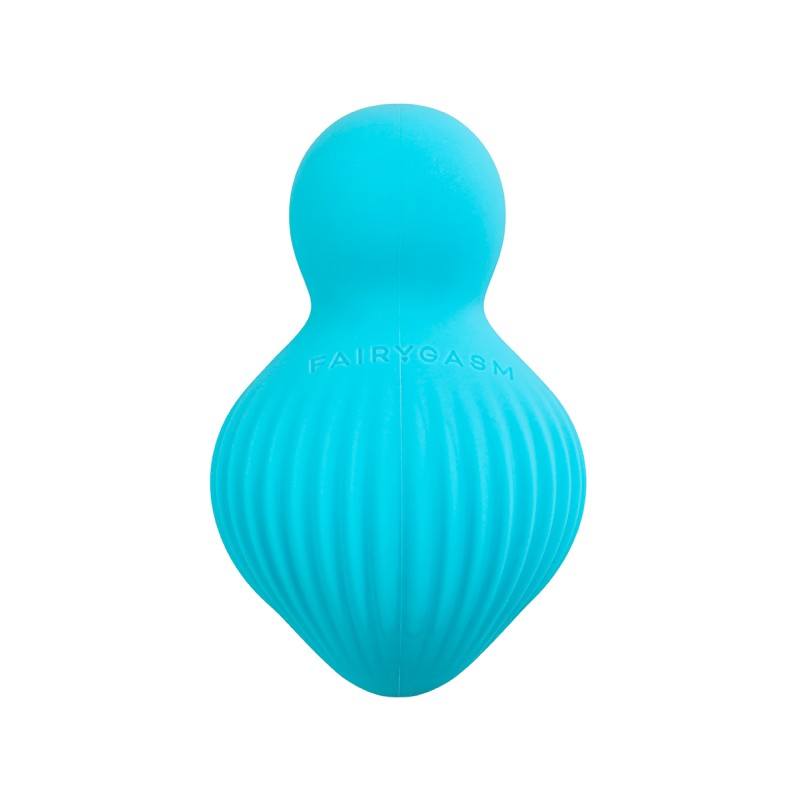 FairyGasm EnchantedDesire mini vibro rechargeable bleu silicone