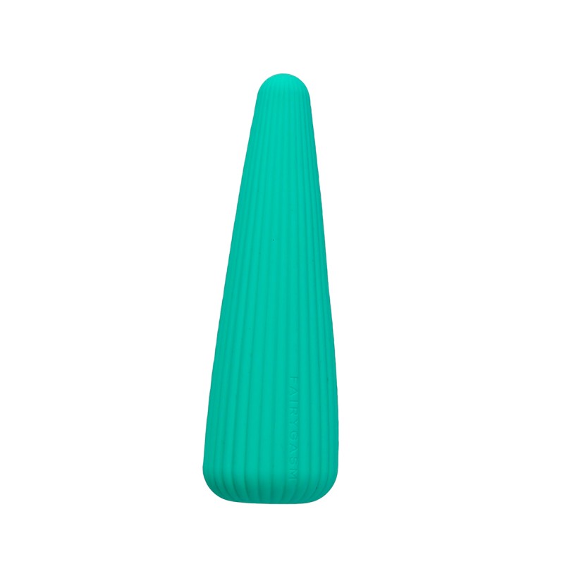 Vibromasseur IcyCone rechargeable vert - FairyGasm