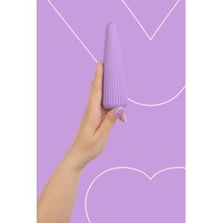 Vibromasseur rechargeable IcyCone violet FairyGasm - 10 modes