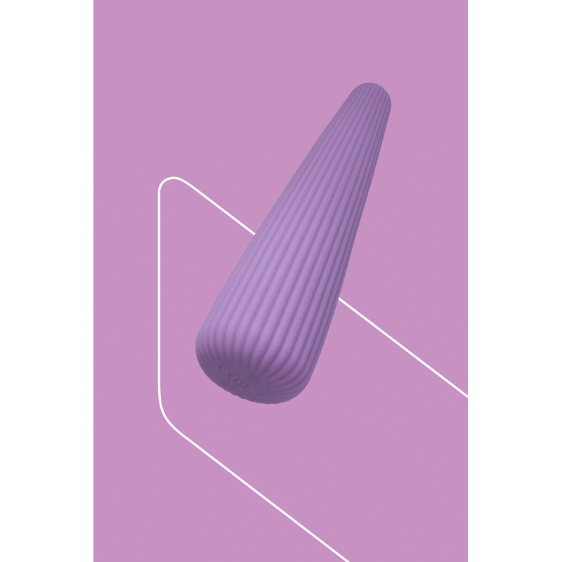 Vibromasseur rechargeable IcyCone violet FairyGasm - 10 modes