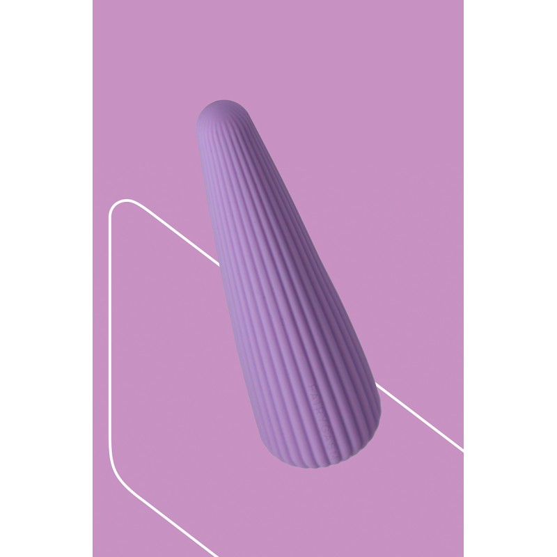 Vibromasseur rechargeable IcyCone violet FairyGasm - 10 modes