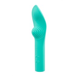 LunaCharm vibromasseur rechargeable vert Fairygasm – 10 modes