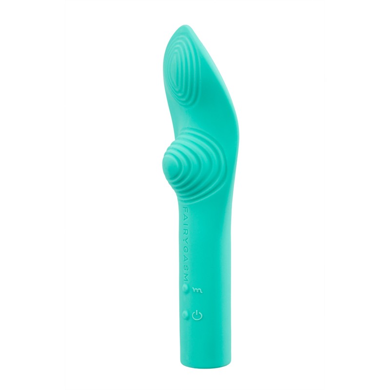LunaCharm vibromasseur rechargeable vert Fairygasm – 10 modes