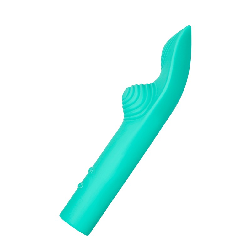 LunaCharm vibromasseur rechargeable vert Fairygasm – 10 modes