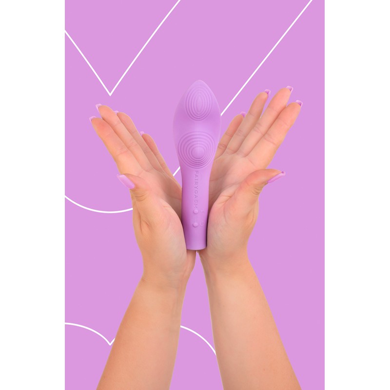 Vibromasseur rechargeable LunaCharm violet - Fairygasm