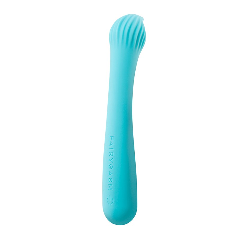 Vibromasseur Passionmania bleu rechargeable Fairygasm 18,8cm