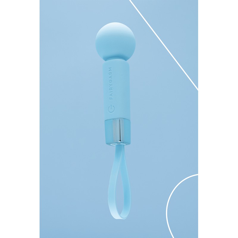 Mini vibro rechargeable Pearlstasy bleu - FairyGasm