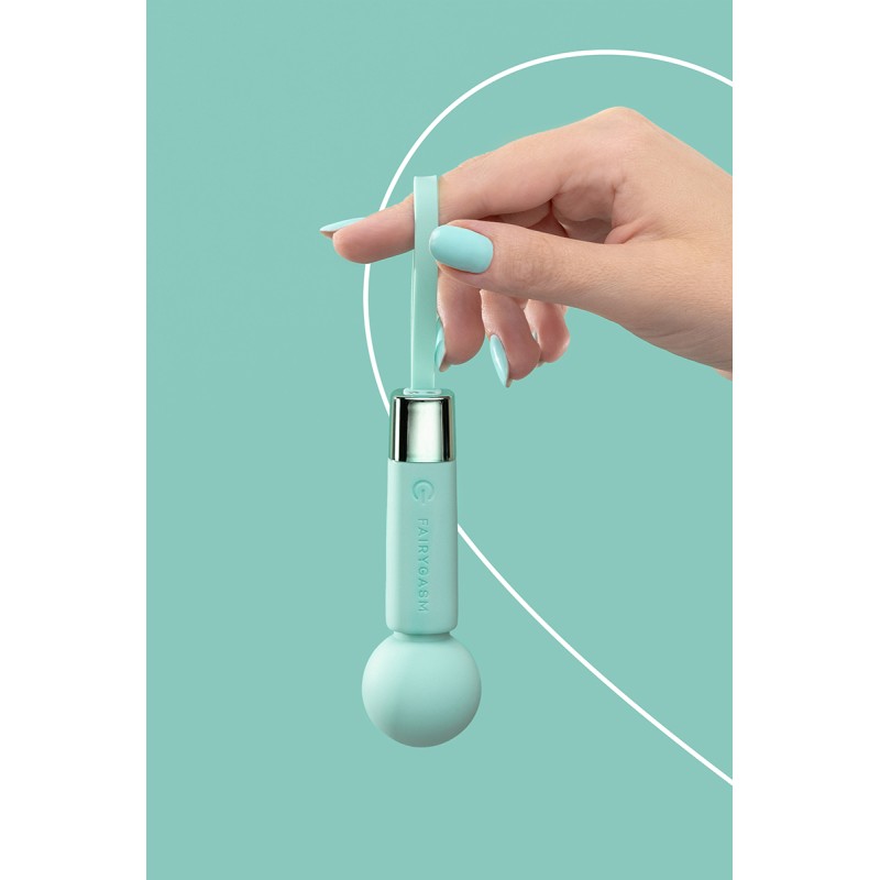 Mini vibro rechargeable Pearlstasy vert - FairyGasm