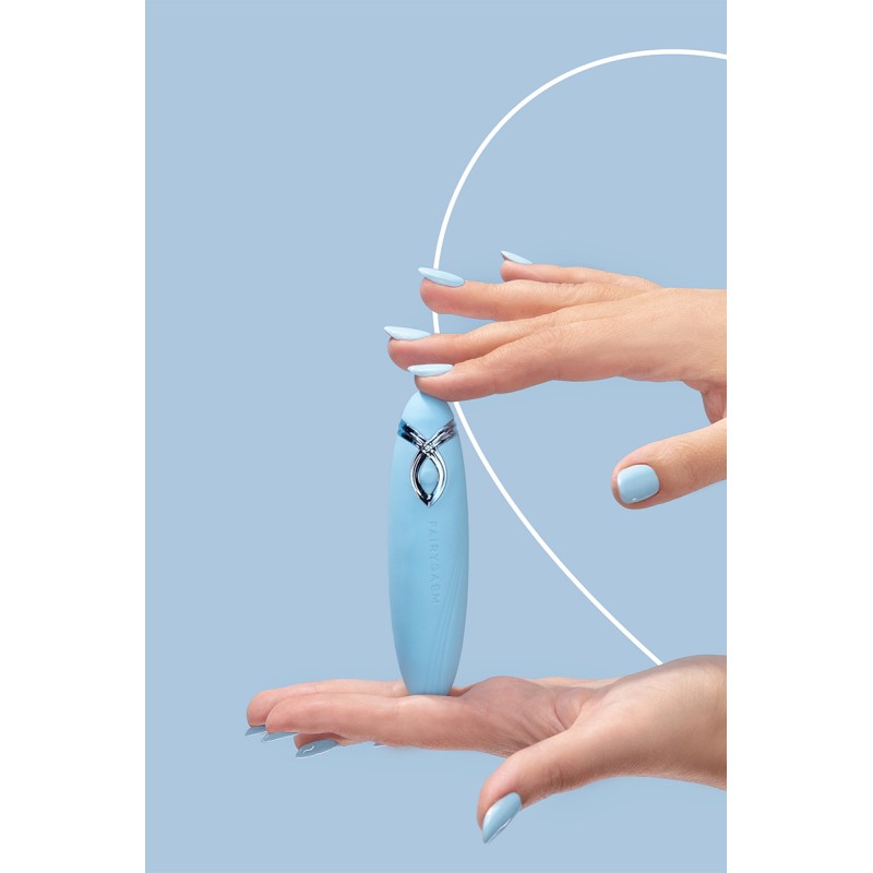 PleasureArrow vibromasseur rechargeable bleu FairyGasm 9 modes
