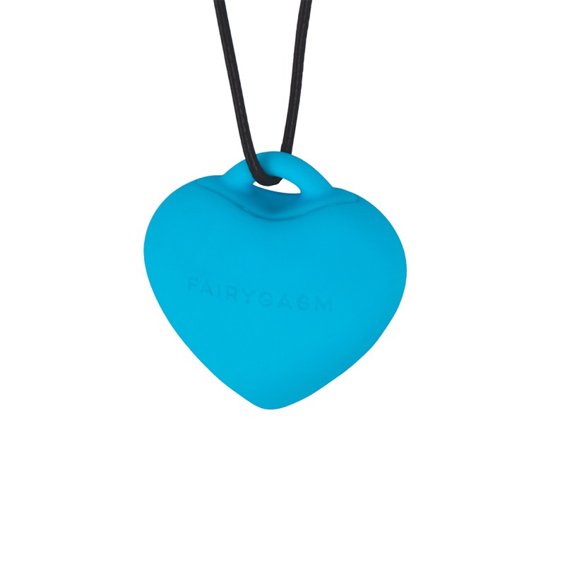 PleasureStone bleu FairyGasm – stimulateur pendentif 8 modes