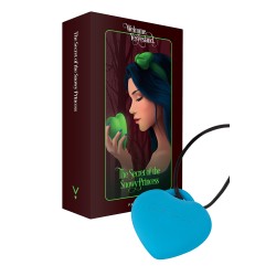 PleasureStone bleu FairyGasm – stimulateur pendentif 8 modes