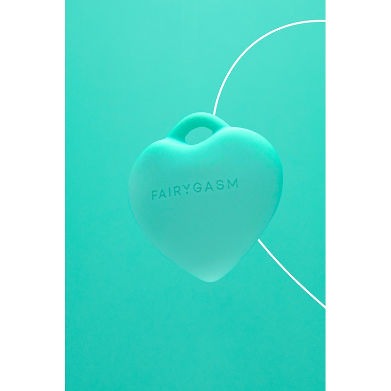 Stimulateur pendentif PleasureStone vert - FairyGasm