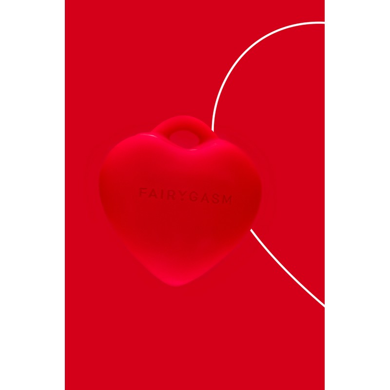 Stimulateur pendentif PleasureStone rouge - FairyGasm