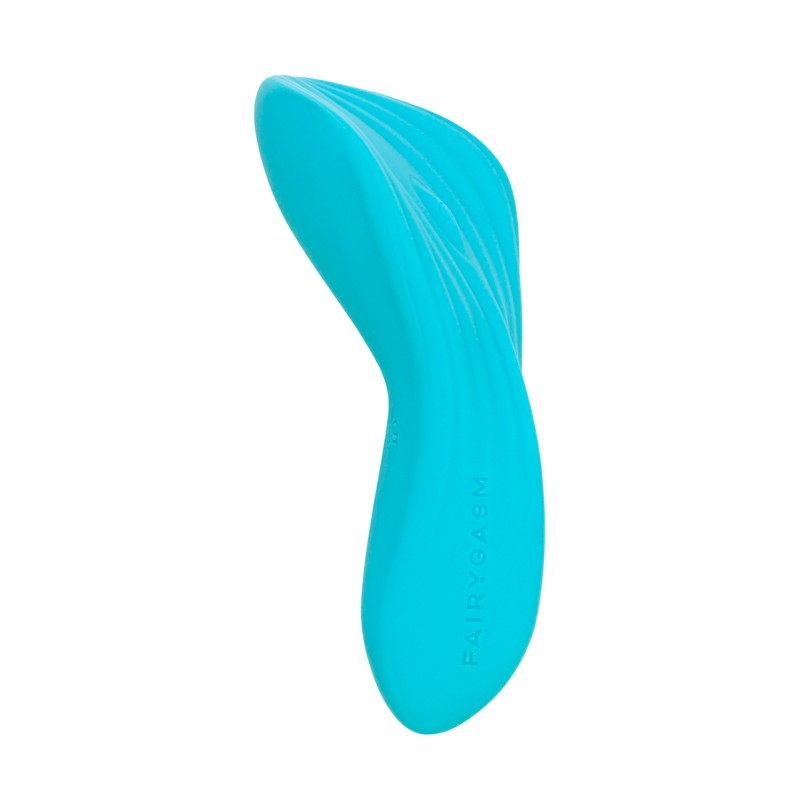 Mini vibro SilkenTouch bleu FairyGasm 10 modes rechargeable
