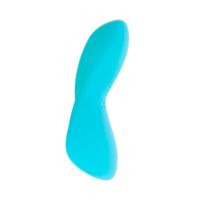 Mini vibro SilkenTouch bleu FairyGasm 10 modes rechargeable
