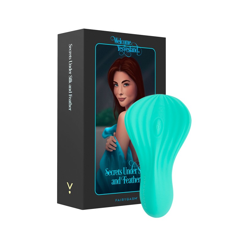 Mini vibro rechargeable SilkenTouch vert - FairyGasm