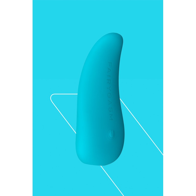 Mini vibro ThrillLeaf bleu rechargeable - Fairygasm