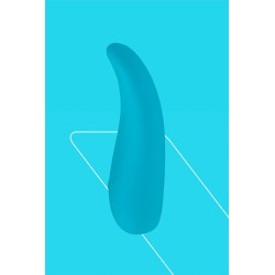 Mini vibro ThrillLeaf bleu rechargeable - Fairygasm