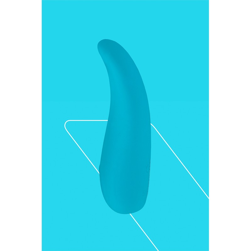 Mini vibro ThrillLeaf bleu rechargeable - Fairygasm