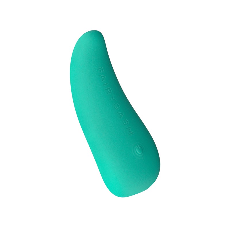 Mini vibro rechargeable ThrillLeaf vert - Fairygasm
