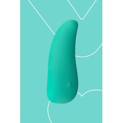 Mini vibro rechargeable ThrillLeaf vert - Fairygasm