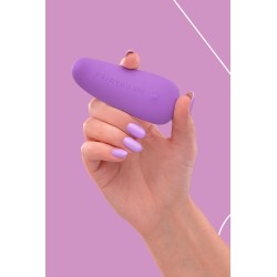 Mini vibromasseur ThrillLeaf violet FairyGasm - 10 modes, waterproof