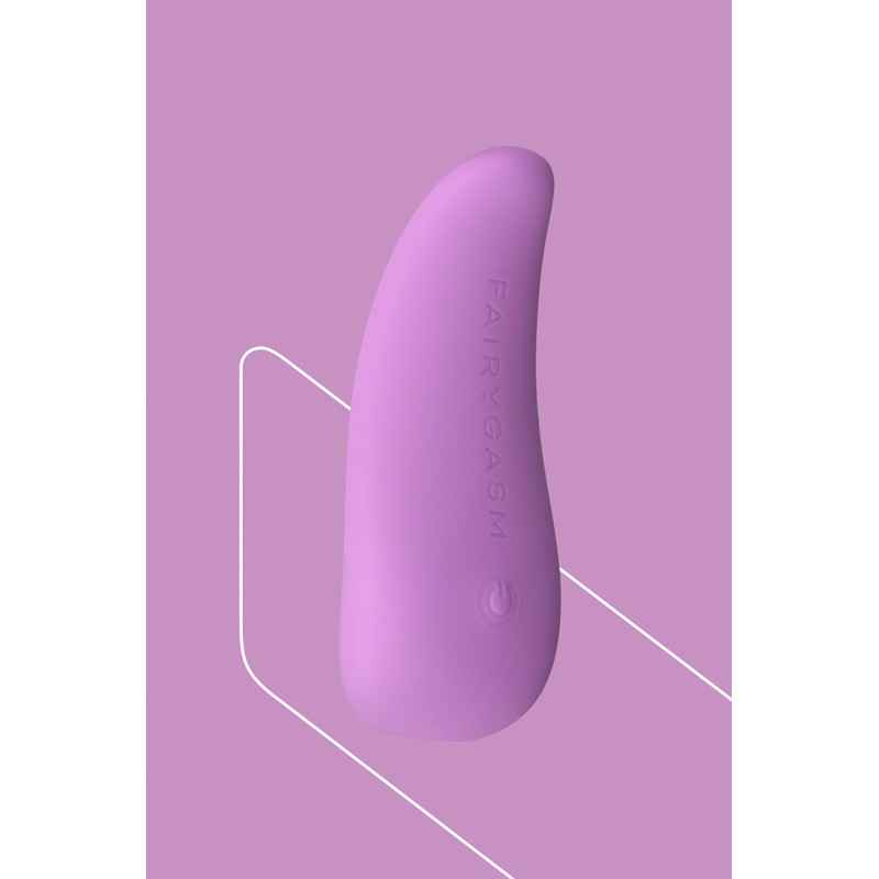 Mini vibromasseur ThrillLeaf violet FairyGasm - 10 modes, waterproof