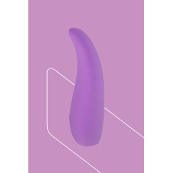 Mini vibromasseur ThrillLeaf violet FairyGasm - 10 modes, waterproof
