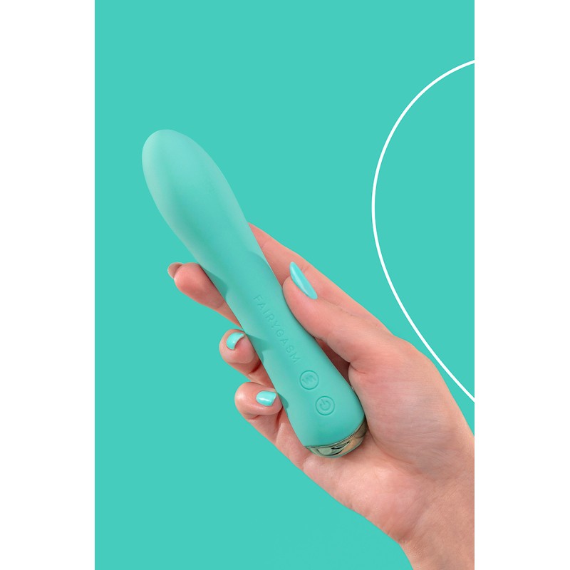 Vibro rechargeable WowGenie vert - FairyGasm