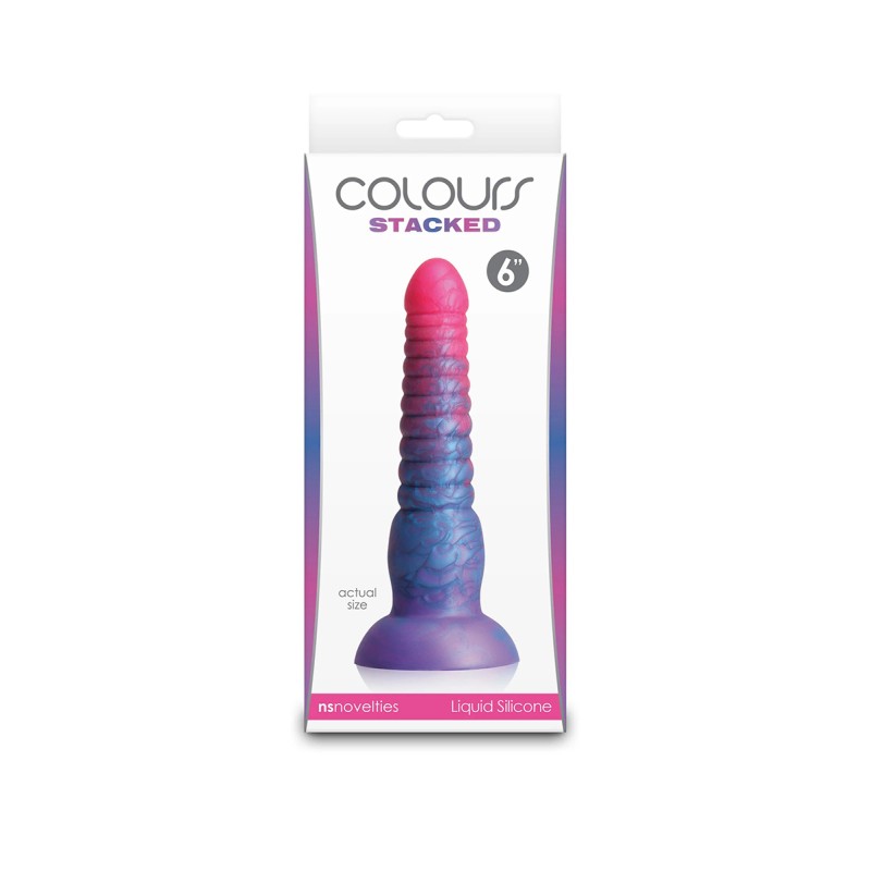 Gode Blue Stacked 16 x 3,9 cm - NS Novelties