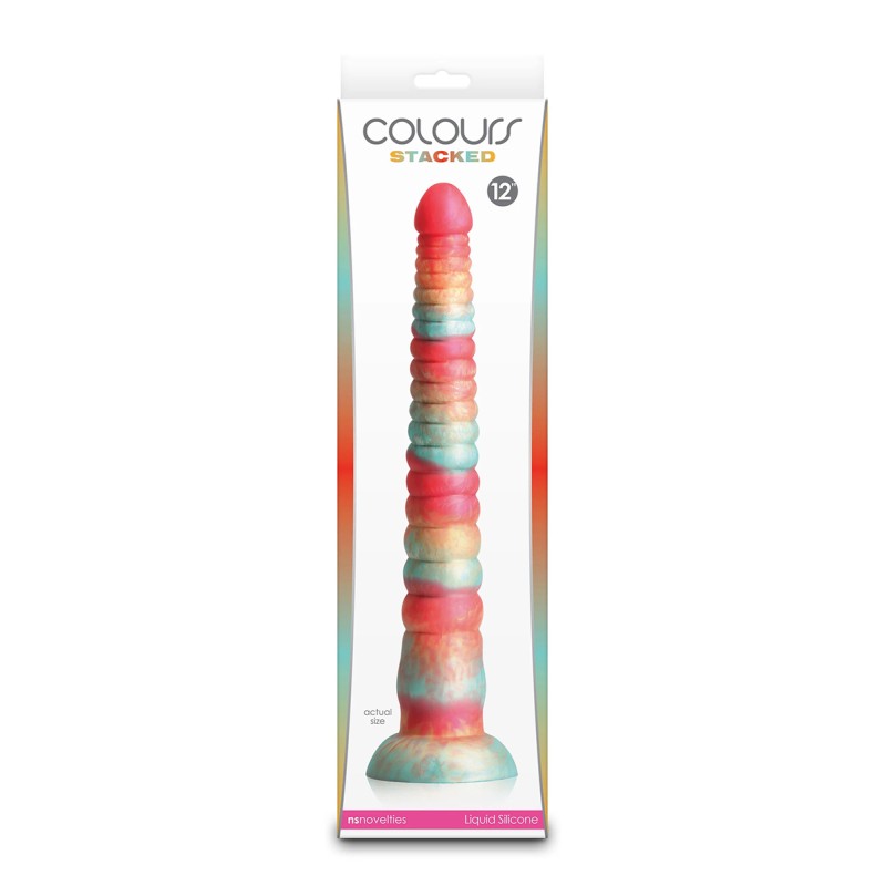 Gode Red Stacked 30,6 x 4,5 cm - NS Novelties