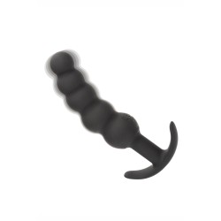 Plug anal Vibrant avec 5 perles - Calexotics